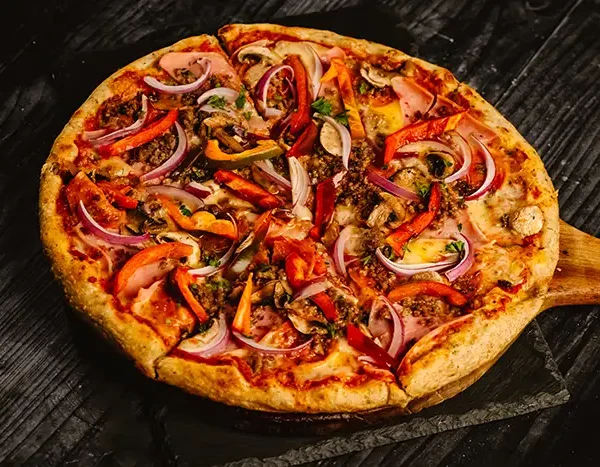 pizza. Restaurante Tree House, Monteverde, Costa Rica 99